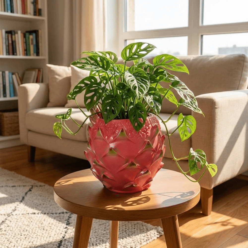 Snake Plant Ceramic - Vaso Creativo in Resina a Forma