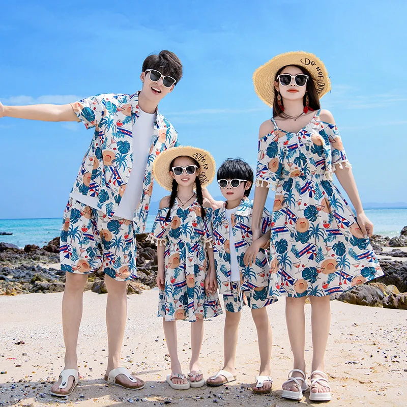 Plant Parent Clothing - Abbigliamento Coordinato Famiglia per Vacanze: Vestito