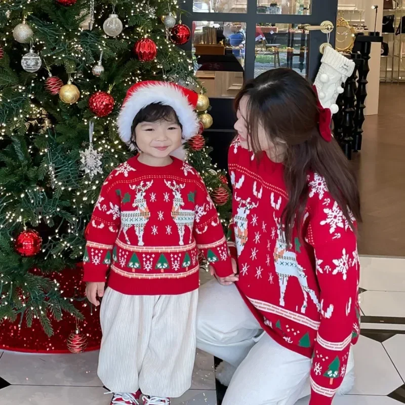 Plant Parent Clothing - Maglione natalizio con albero di renna