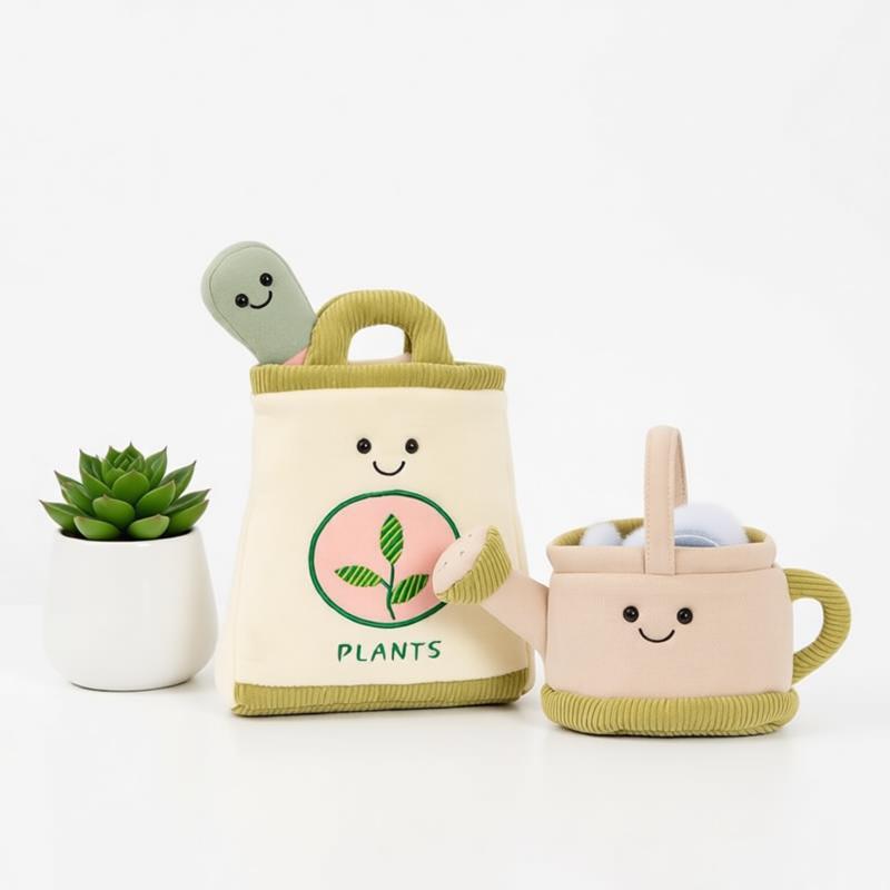 Peluche a forma di attrezzi da - Plant Parent Free recensione e prezzo