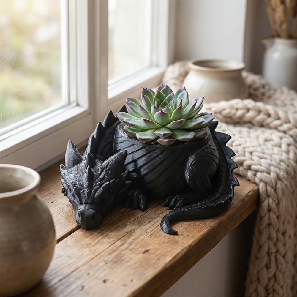 Vaso per Piante a Forma di Dra - Snake Plant Ceramic recensione e prezzo